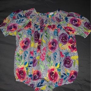 Smocked bubble outfit